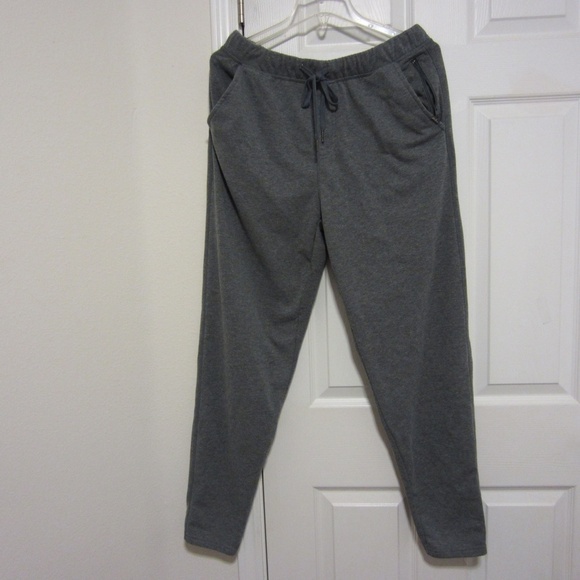 Eddie Baure men's M  Lounge Sweatpants pull on pants , grey, cozy comfy - Picture 1 of 11